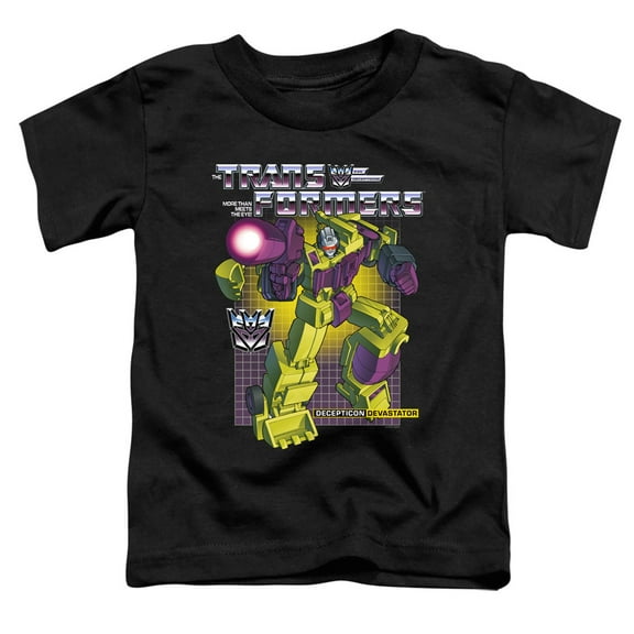 Transformers Devastator S/S Toddler T-Shirt Black