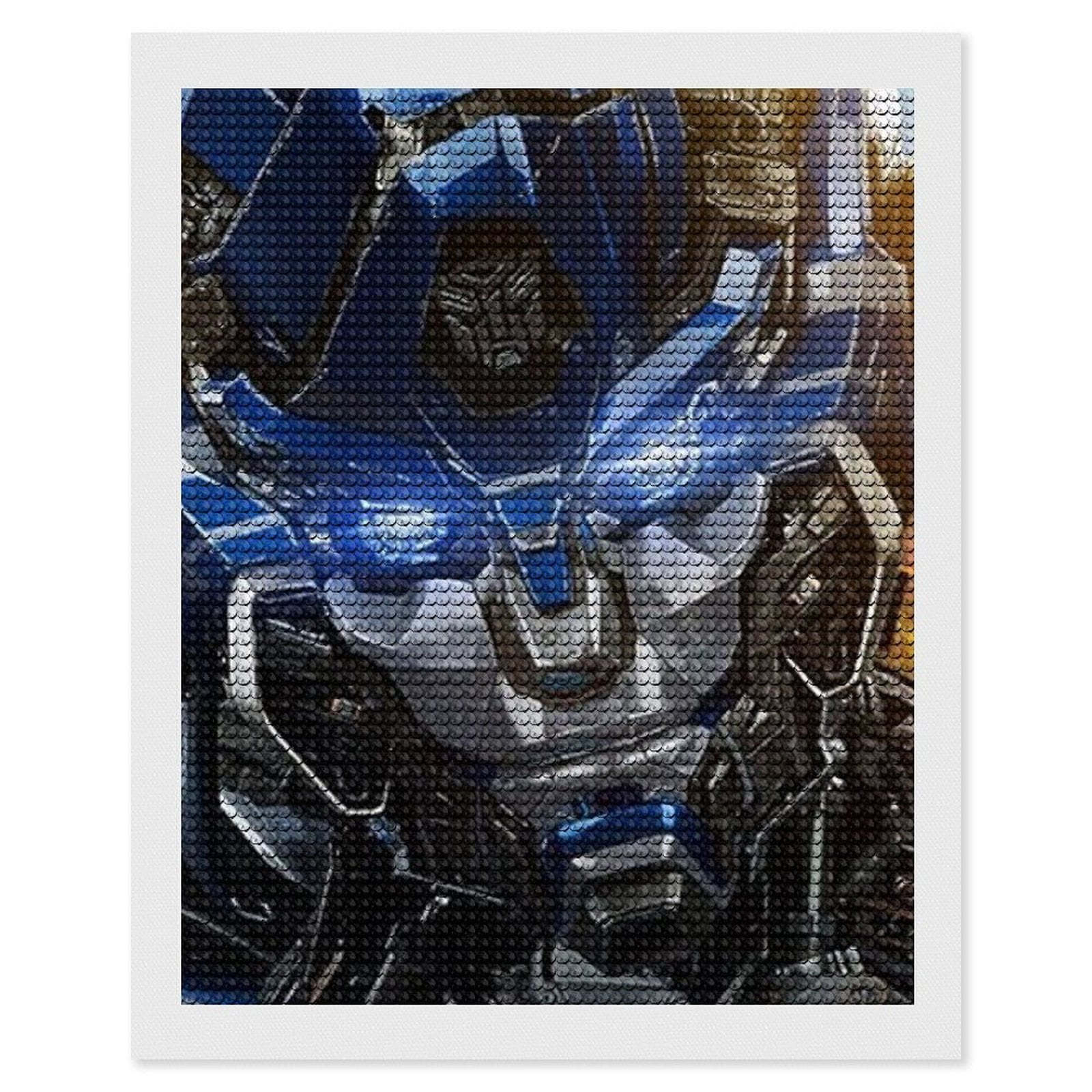 Transformers Diamond Art Painting Kits for Adults, 5D Diamond Art Full ...
