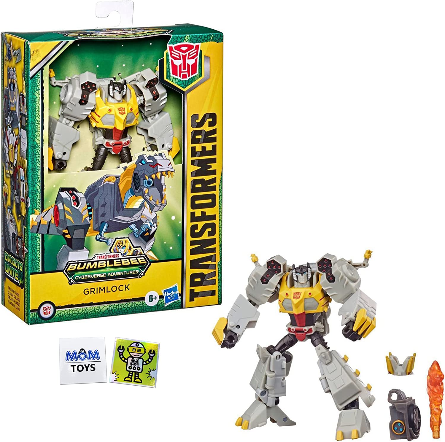 Transformers Dinobot King Cyberverse Grimlock Converting Dinosaur