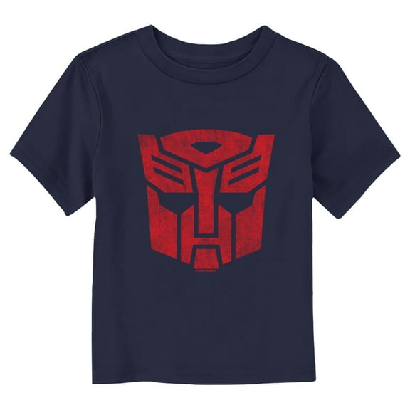 Transformers Distressed Red Logo  Graphic T-Shirt