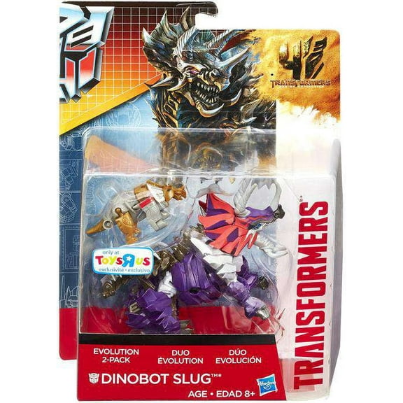 Transformers Duo Evolution Dinobot Slug Action Figure 2-Pack