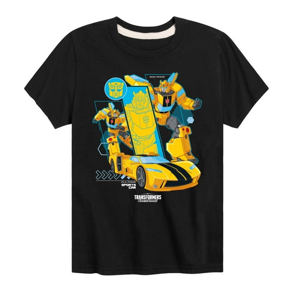 Transformers - Earth Spark - Bumblebee - Youth Short Sleeve T-Shirt