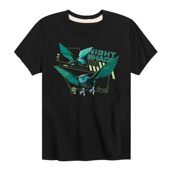 Transformers - Earth Spark - Nightshade Alt - Youth Short Sleeve T-Shirt