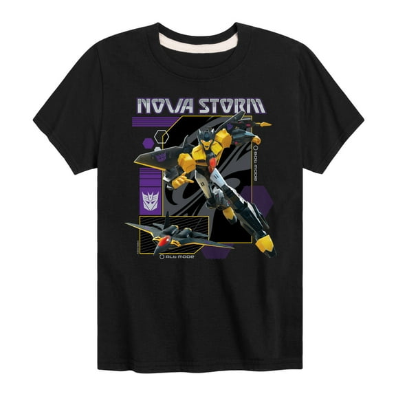 Transformers - Earth Spark - Nova Storm - Youth Short Sleeve T-Shirt