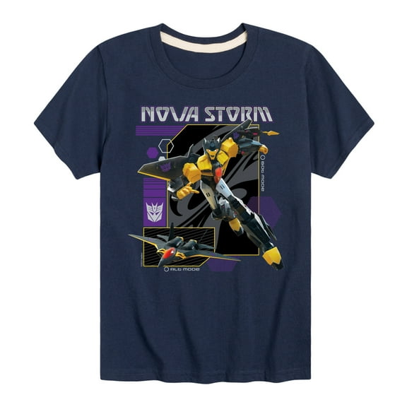 Transformers - Earth Spark - Nova Storm - Youth Short Sleeve T-Shirt