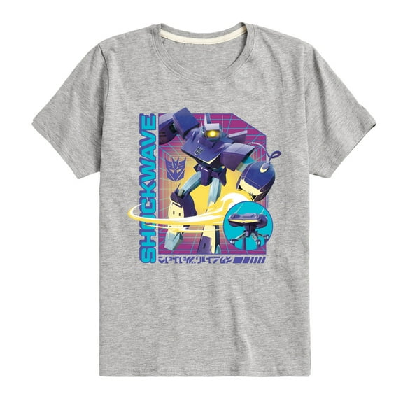 Transformers - Earth Spark - Shockwave - Youth Short Sleeve T-Shirt