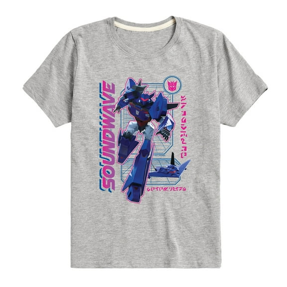 Transformers - Earth Spark - Soundwave - Youth Short Sleeve T-Shirt