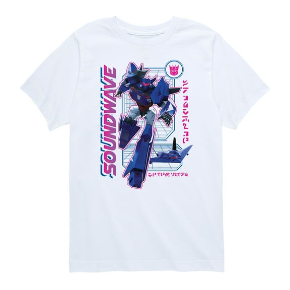 Transformers - Earth Spark - Soundwave - Youth Short Sleeve T-Shirt