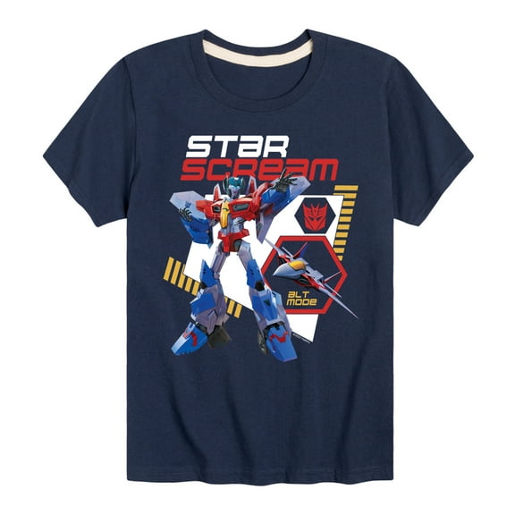 Transformers - Earth Spark - Starscream - Youth Short Sleeve T-Shirt