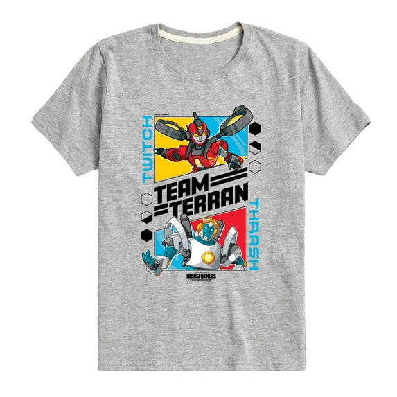 Transformers - Earth Spark - Team Terran - Youth Short Sleeve T-Shirt