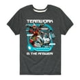 thumbnail image 1 of Transformers - Earth Spark - Teamwork Is The Answer - Youth Short Sleeve T-Shirt, 1 of 5
