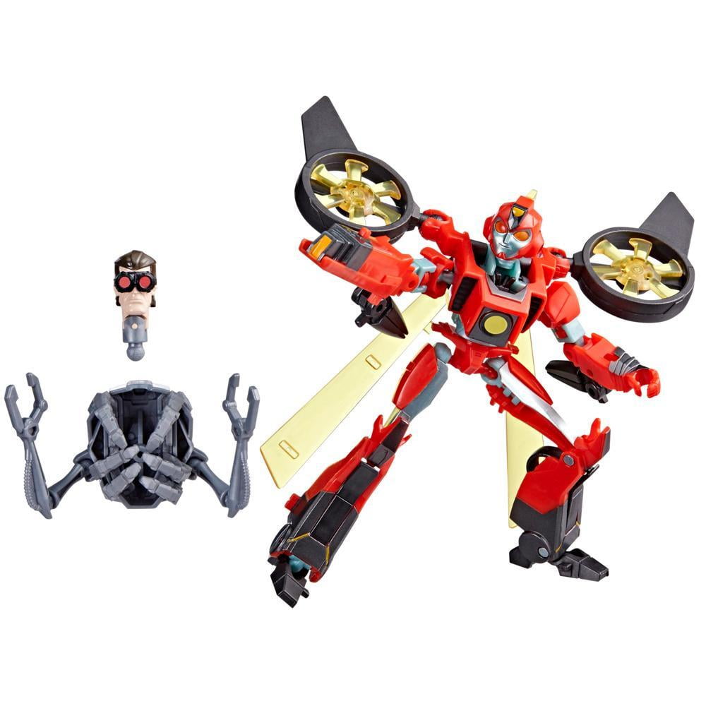 Transformers EarthSpark Class Terran Twitch Action Figure, 5 Inches, Multicolor, 0.304 lb