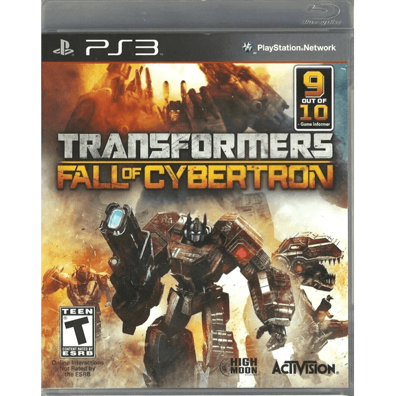 Transformers: Fall of Cybertron Brand New Game ( 2012 Third Person Shooting ) PlayStation 3