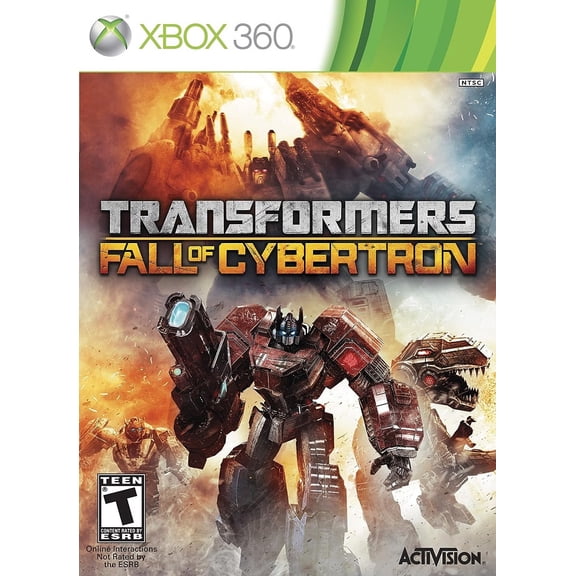 Pre-Owned Transformers: Fall of Cybertron, Xbox 360, Action & Adventure, Parental Controls, Video Game