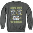 thumbnail image 1 of Transformers Forward Friday Adult Crewneck Sweatshirt Charcoal, 1 of 1