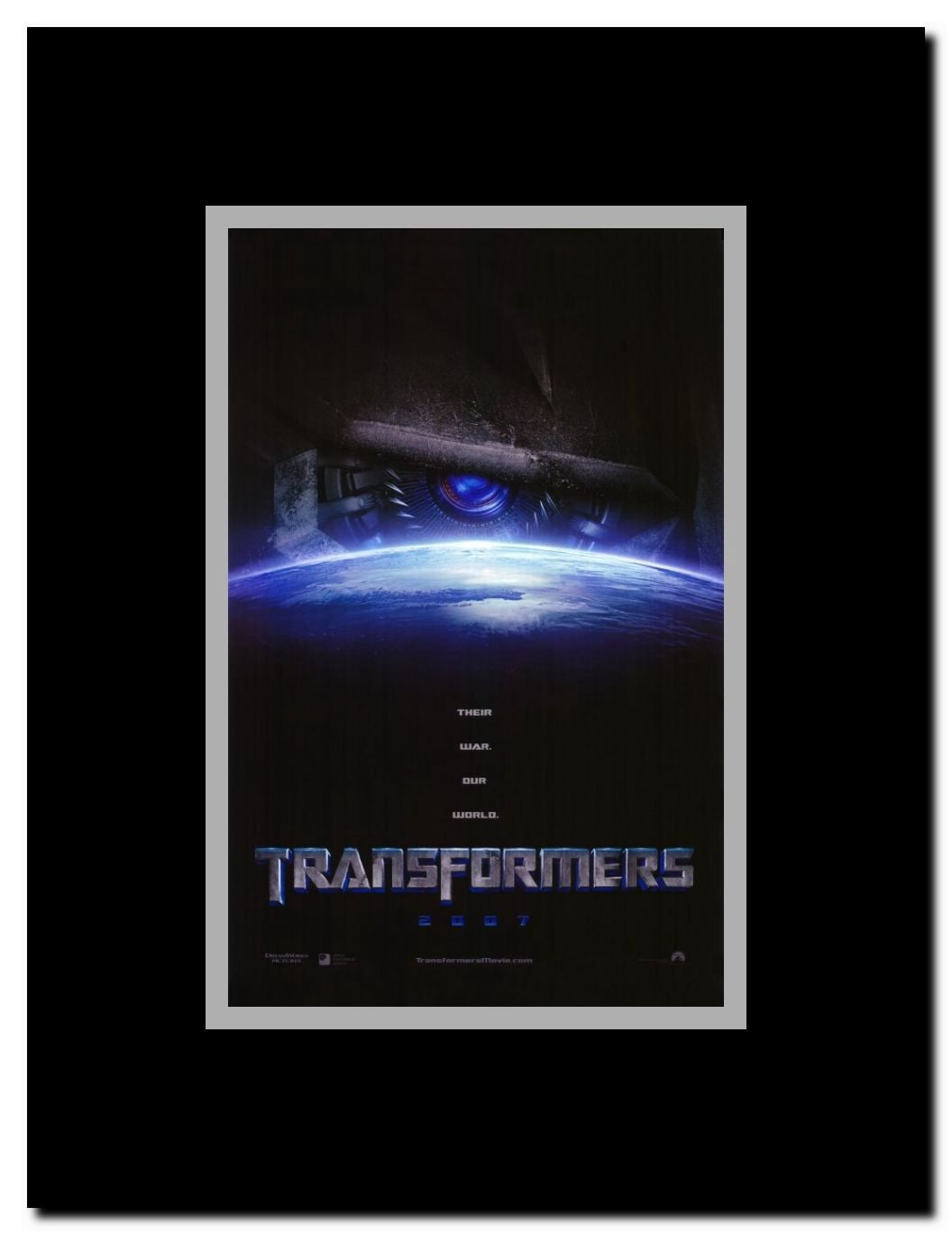 Transformers Framed Movie Poster