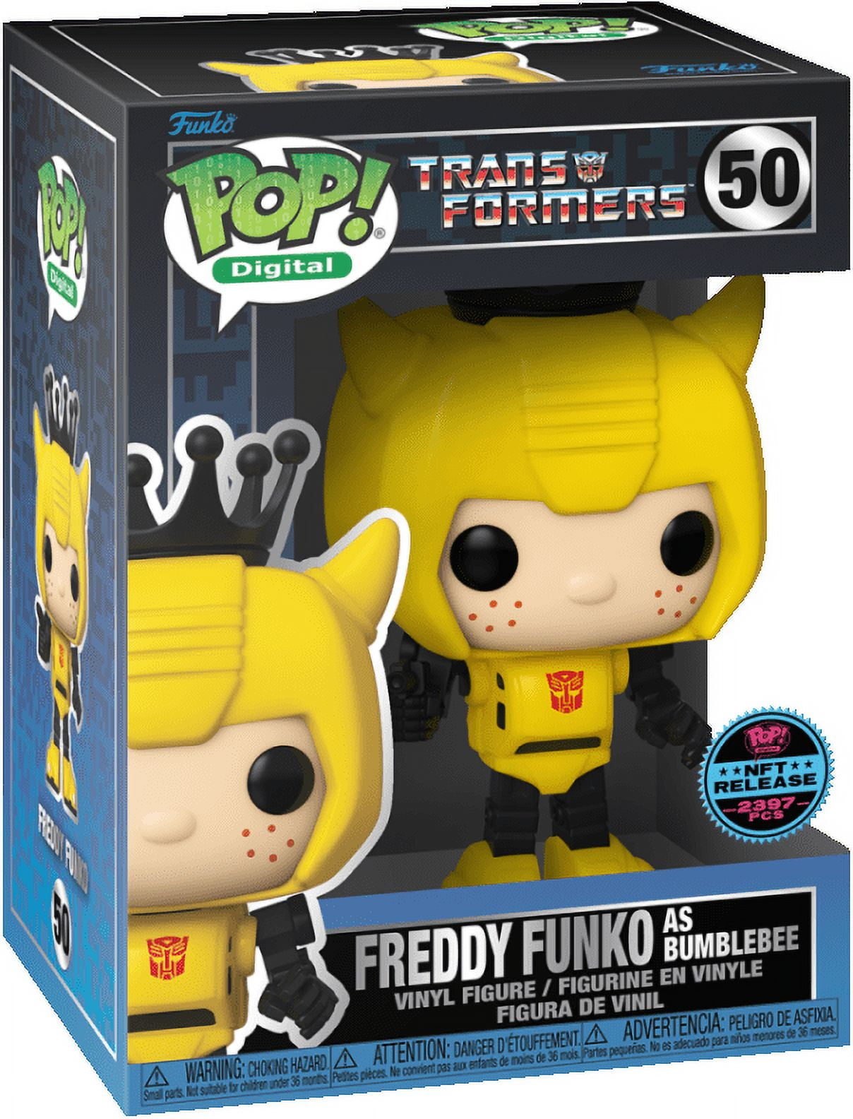 Amazon.com: Funko Hikari: Transformers - Bumblebee Clear