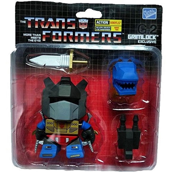 Transformers G.2 Exclusive GRIMLOCK Action Vinyl (Wave 2)
