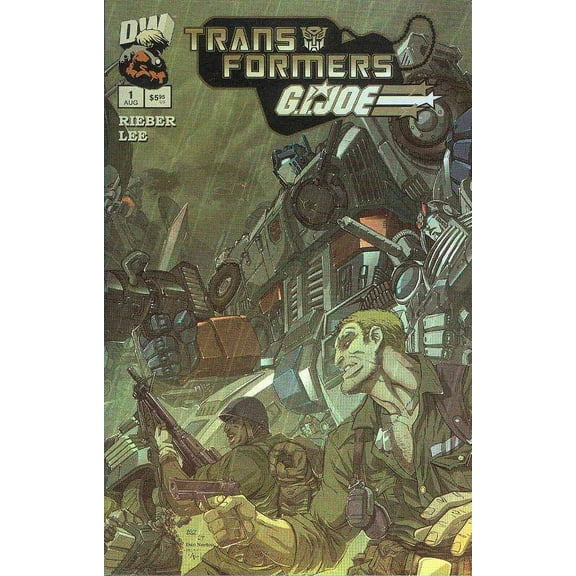 Transformers/G.I. Joe #1A VF ; Dreamwave Comic Book