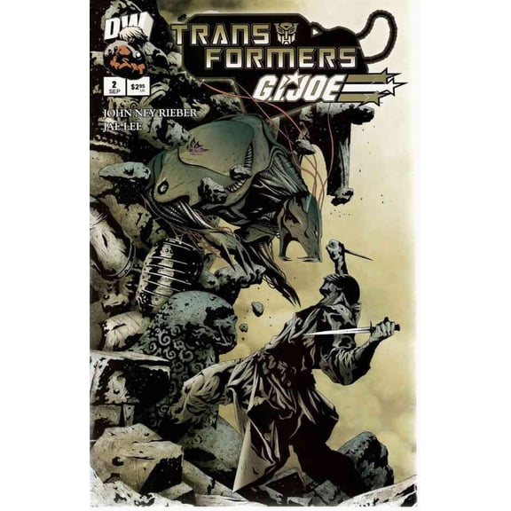 Transformers/G.I. Joe #2 VF ; Dreamwave Comic Book