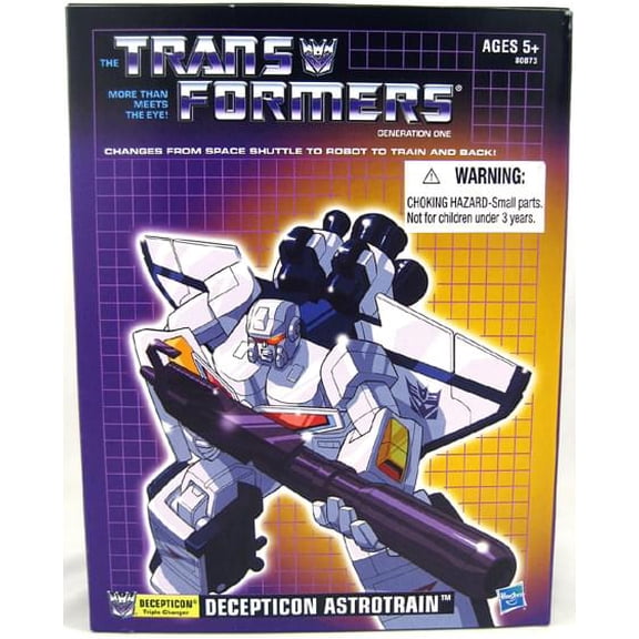 Transformers G1 Astrotrain White Version | The Transformers Generation One Commemorative Series