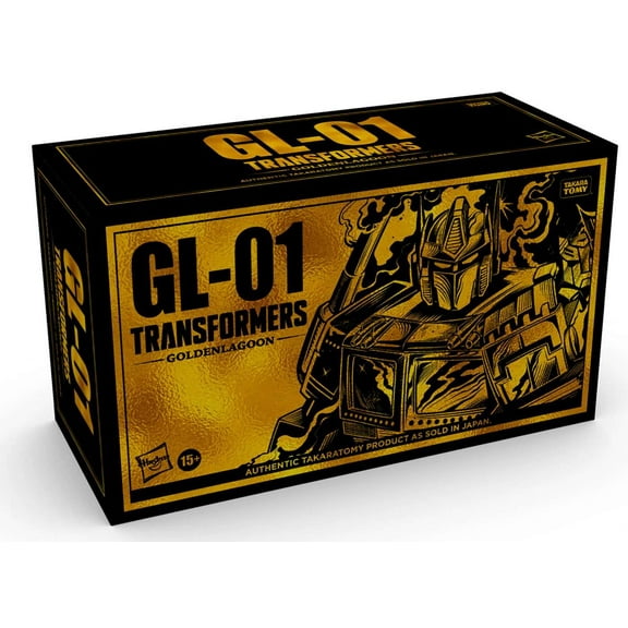 Collecticon Toys Transformers GL-01 Golden Lagoon Action Figure, Golden, Plastic 0.01 oz