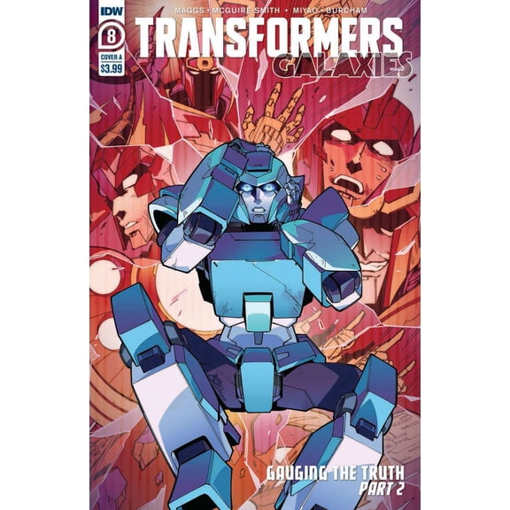 Transformers Galaxies #8A VF ; IDW Comic Book