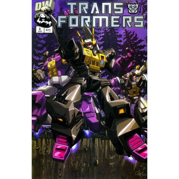 Transformers: Generation 1 #3B VF ; Dreamwave Comic Book