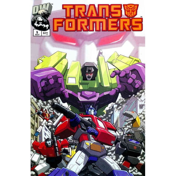 Transformers: Generation 1 #5 (2nd) VF ; Dreamwave Comic Book