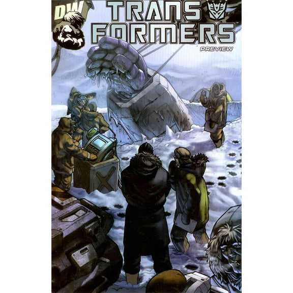 Transformers: Generation 1 Preview #1B VF ; Dreamwave Comic Book
