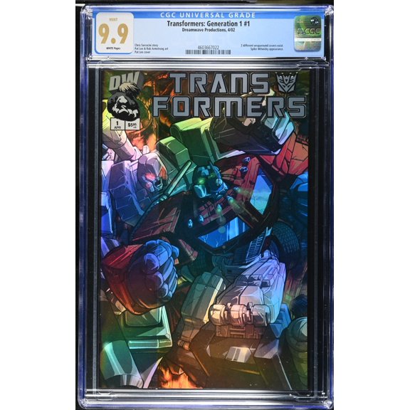 Transformers: Generation One [Canada] #1 CGC Mint 9.9 Cover C Variant Comic Book