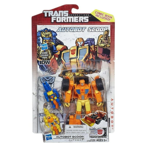 Transformers Generations Deluxe Action Figure Autobot Scoop