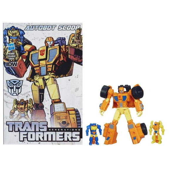 Transformers Generations Deluxe Action Figure: Autobot Scoop