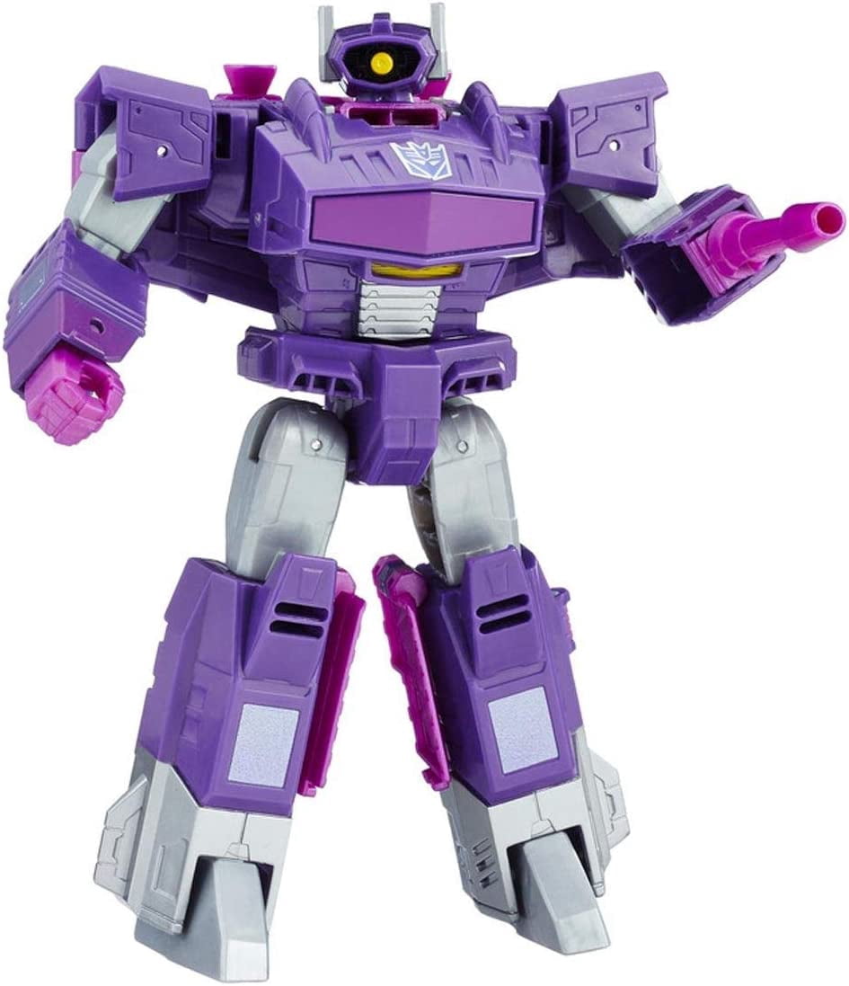 Transformers Generations Cyber Battalion – Action Figure Shockwave, Giocattolo Trasformabile In 10 Fasi