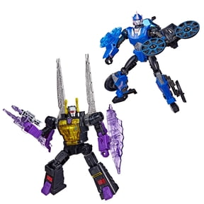 Transformers Generations Legacy Deluxe Prime Universe Arcee and Kickback