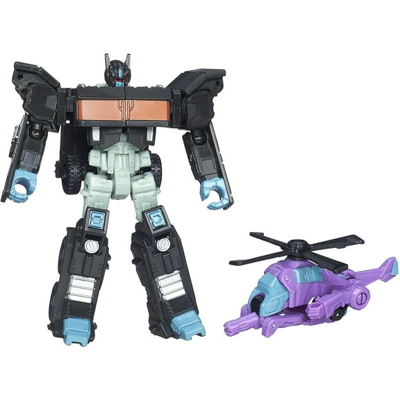 Transformers Generations Legends Class Nemesis Prime and Spinister Figures