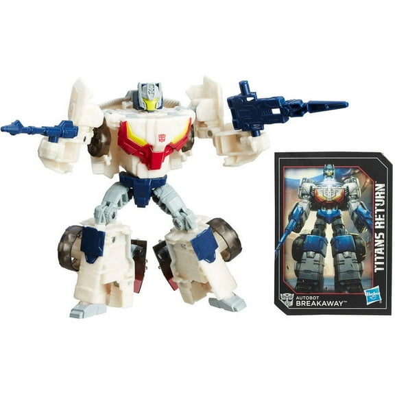 Transformers Generations Titans Return Autobot Breakaway and Autobot Throttle