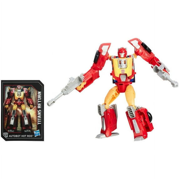 Transformers Generations Titans Return Autobot Hot Rod and Firedrive