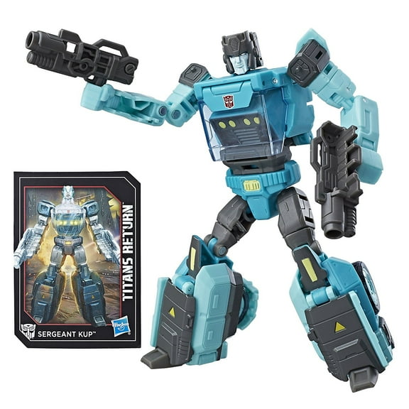 Transformers Generations Titans Return Deluxe Sergeant Kup and Flintlock
