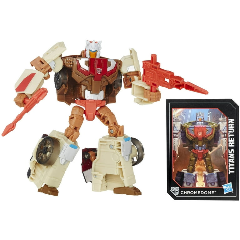 Transformers Titans Return Titan Master Overboard Figure - Converts To Head & Includes Mini-Vehicle