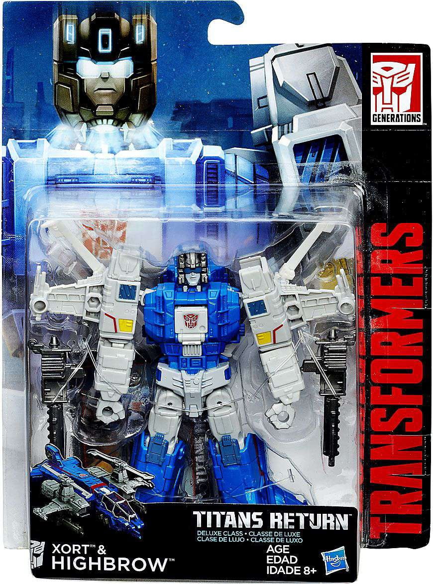 Transformers Titans Return Xort & Highbrow Action Figure - Walmart.com