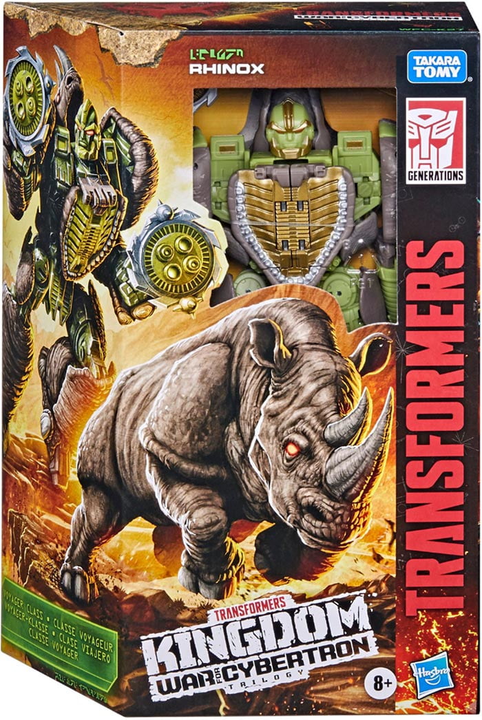 Transformers Generations War for Cybertron Kingdom Voyager Action Figure Set, 4 Pieces