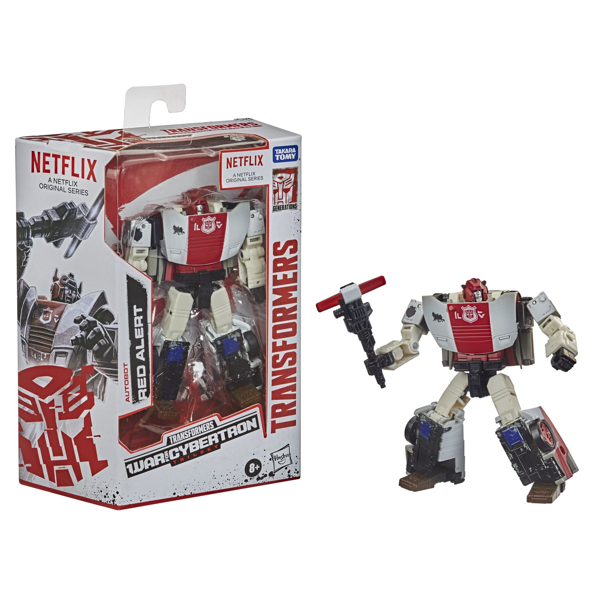 Transformers Generations War for Cybertron Series Deluxe Red Alert, Walmart Exclusive - image 1 of 6