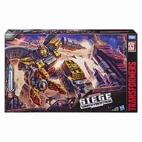 Transformers Generations War for Cybertron Siege Titan Class Omega Supreme WFC-S29 Action Figure, 24-Inch Converting Robot & Autobot Command Center