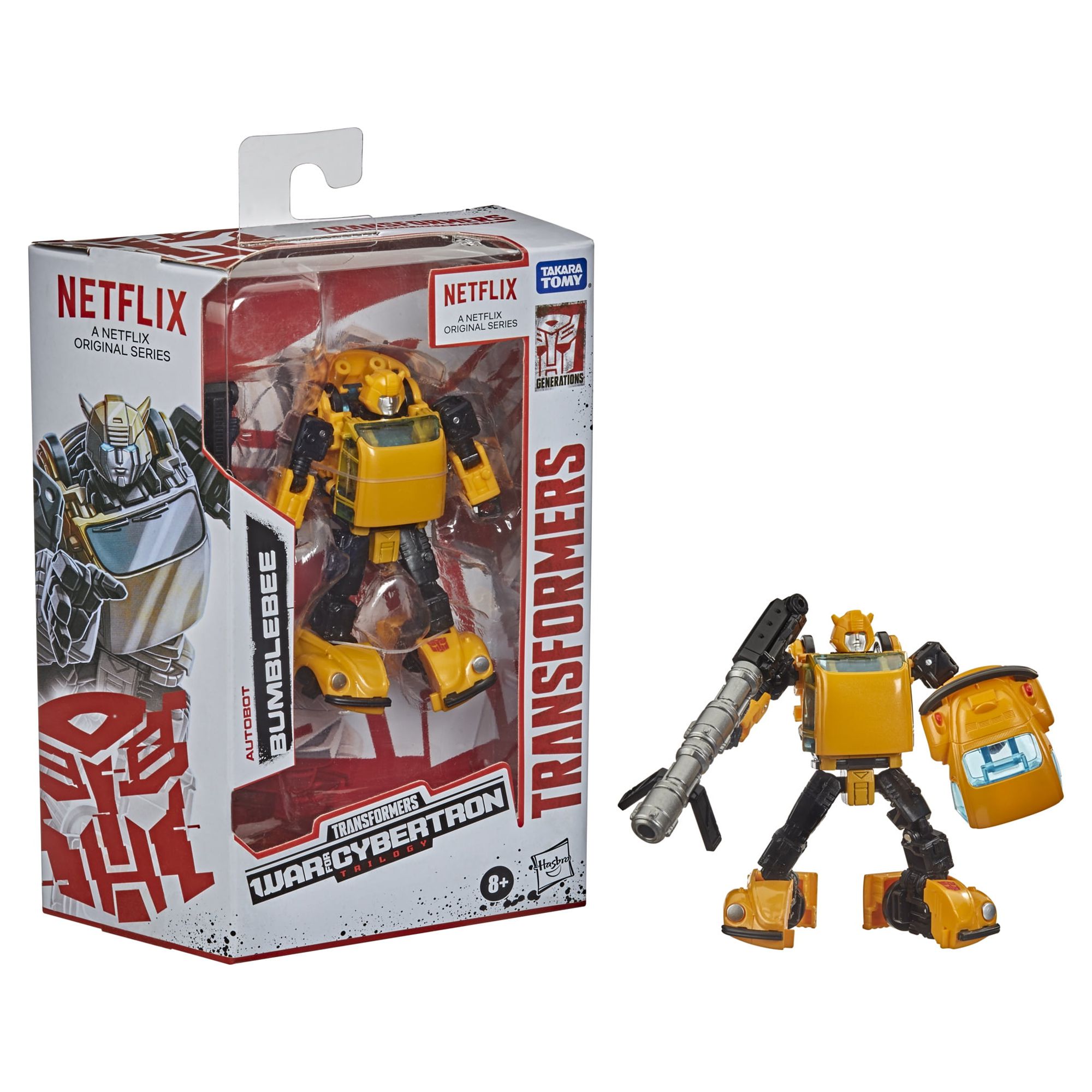 Transformers Generations War for Cybertron Trilogy Series-Inspired Deluxe Bumblebee Figure - image 1 of 5