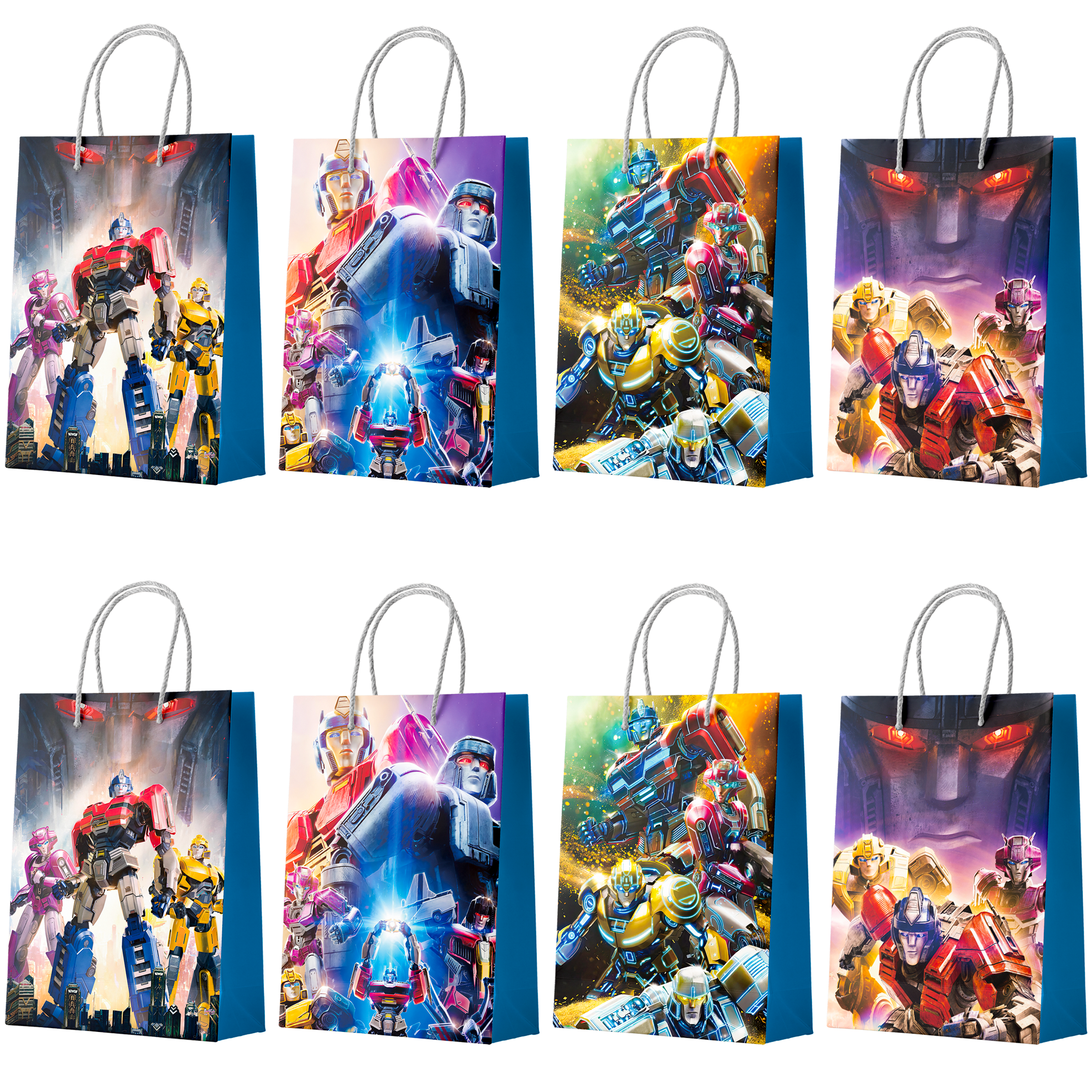 Transformers Gift Bags, 16 Pcs Transformers Treat Bags Set - Transformers Party Gift Bags, Transformers Themed Goodie Bag \u0026 Transformers Birthday Gift Bag for Transformers Birthday Party Decorations