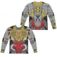 thumbnail image 1 of Transformers - Grimlock Costume (Front/Back Print) - Regular Fit Long Sleeve Shirt - Medium, 1 of 2
