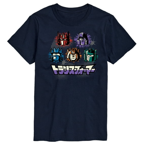 Transformers - Group Grid - Adult Short Sleeve Tee