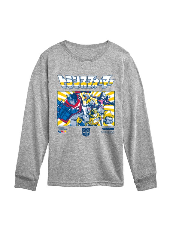 - Group Photo Boys' Long Sleeve Graphic T-Shirt