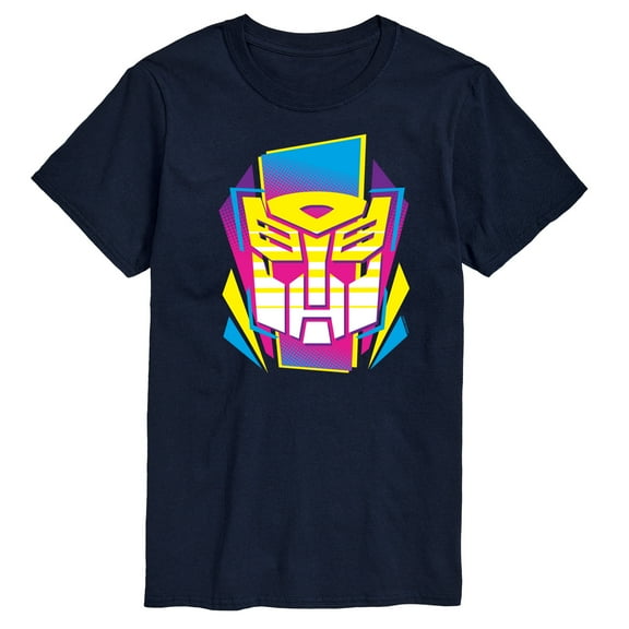 Transformers - Halftone Icon Autobot - Adult Short Sleeve Tee
